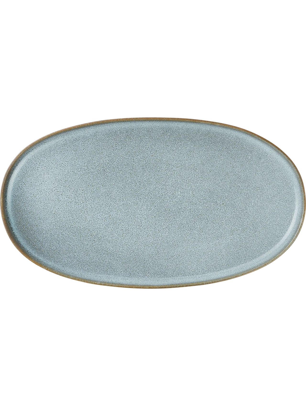 Assiette Ovale Denim