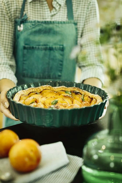 Tourtière 28 cm - Vert cèdre