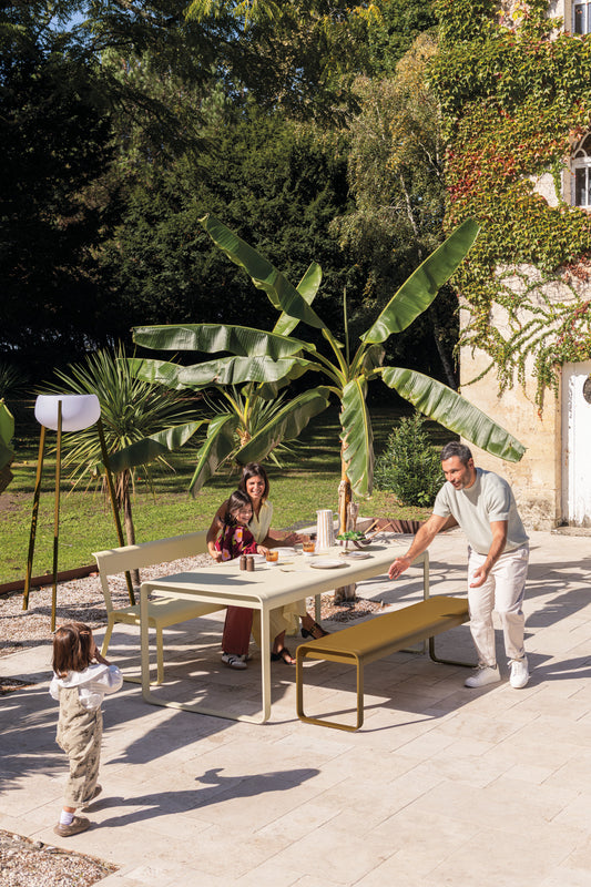 Banc à dossier Bellevie - Beige Latte