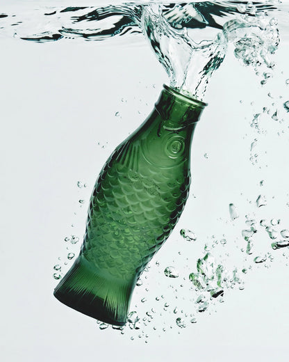 Carafe Fish & Fish - Dark green