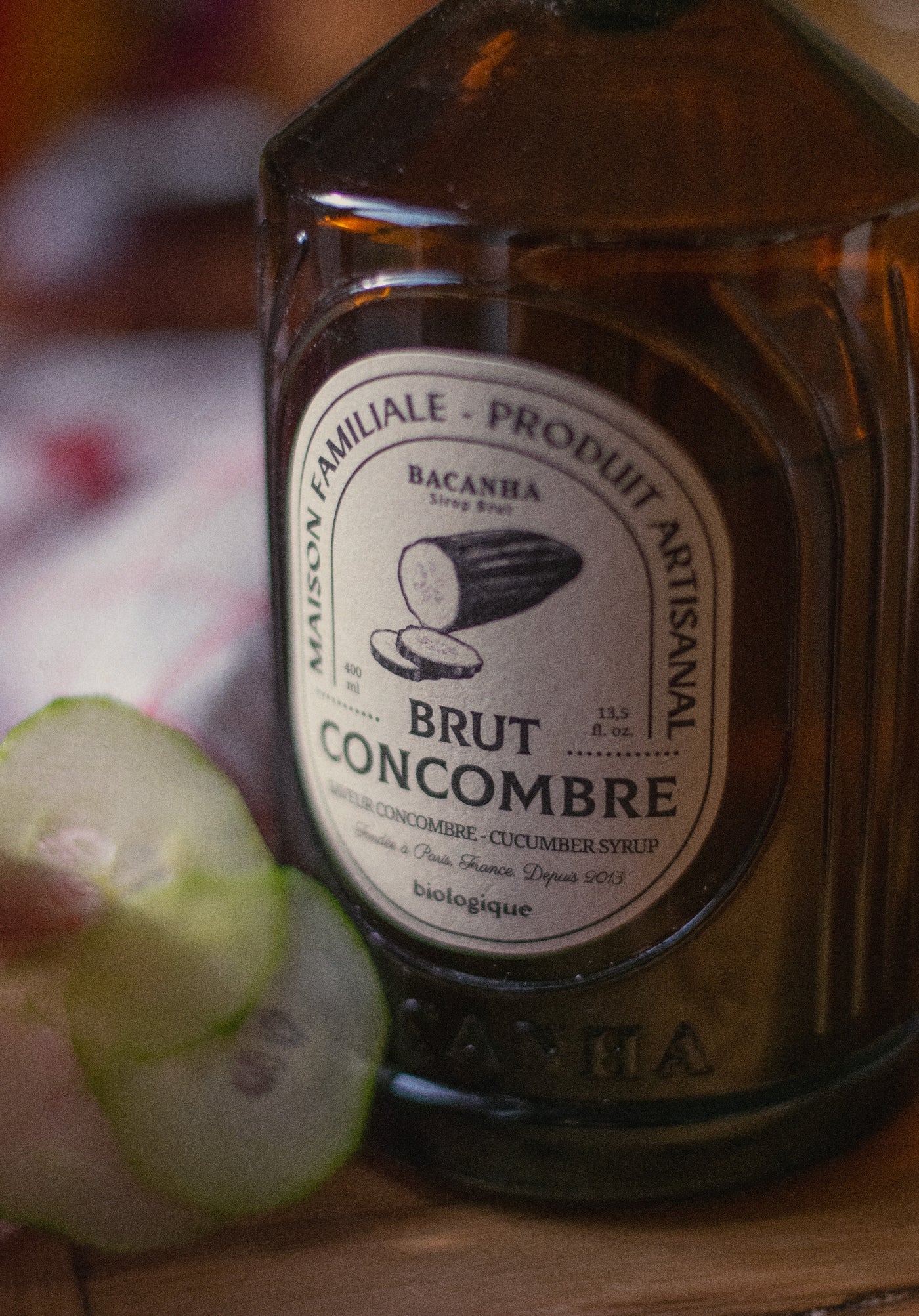 Sirop brut de Concombre Bio