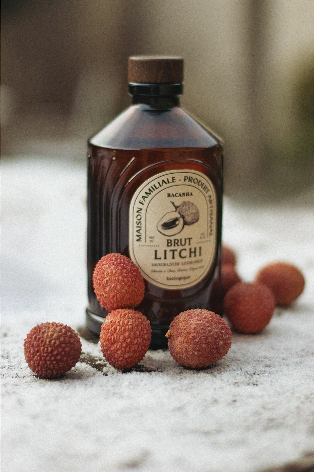 Sirop brut de Litchi Bio