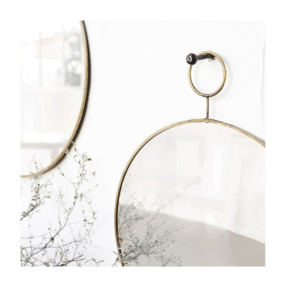 Miroir Rond The Loop - Laiton L