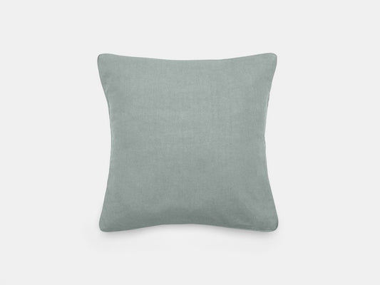 Coussin lin et coton 45x45cm Opéra Déco - Lichen