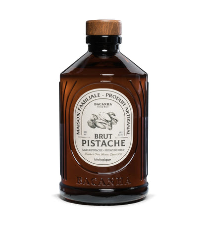 Sirop brut de Pistache Bio